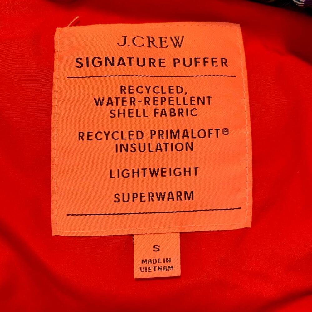 J. Crew Stewart Tartan Signature Puffer Vest - Picture 9 of 14